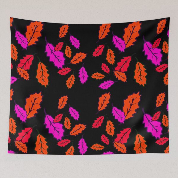 Item preview, Brightly colored fluttering autumn leaves designed and sold by BV-creas.