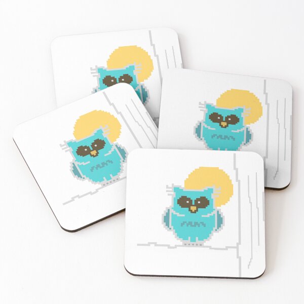 Item preview, Pixel Art Owl designed and sold by LotusCreations.