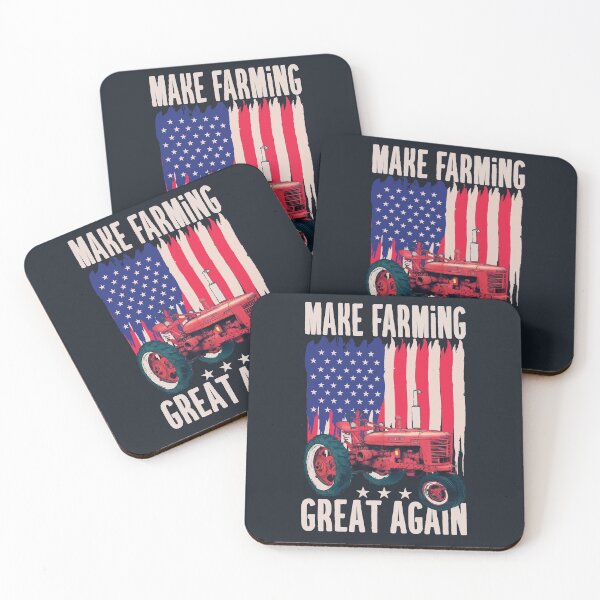 Item preview, American Flag Farm Tractor Gift designed and sold by MrEddie10.