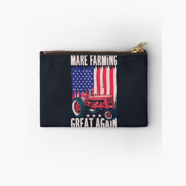 Item preview, American Flag Farm Tractor Gift designed and sold by MrEddie10.