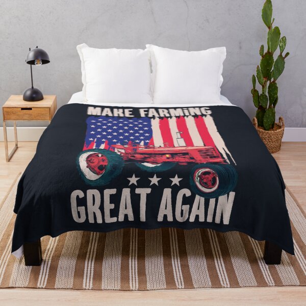 Item preview, American Flag Farm Tractor Gift designed and sold by MrEddie10.