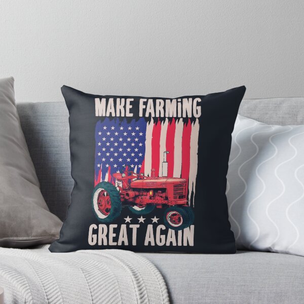 Item preview, American Flag Farm Tractor Gift designed and sold by MrEddie10.