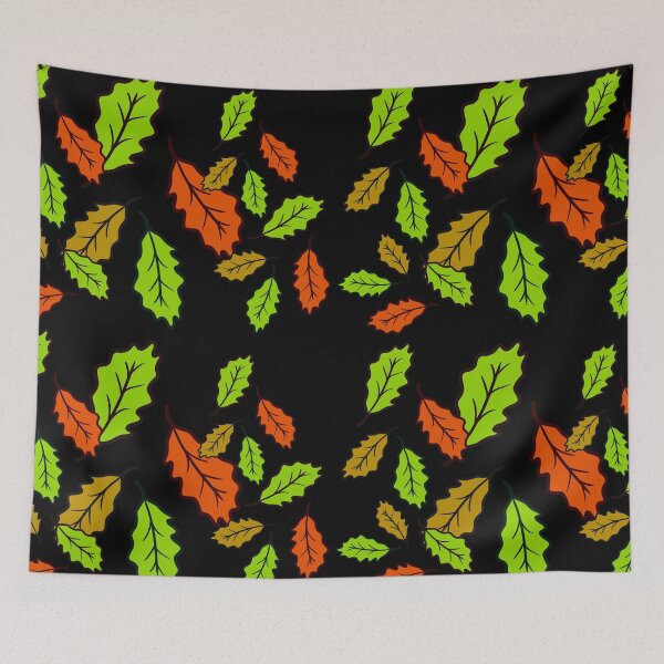 Item preview, Brightly colored fluttering autumn leaves designed and sold by BV-creas.