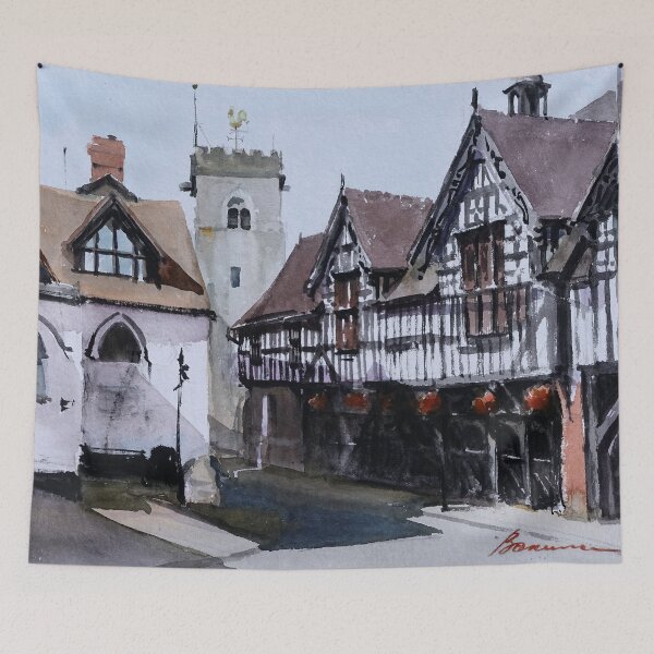 Item preview, The Guildhall, Much Wenlock, Shropshire, England designed and sold by bakuma.