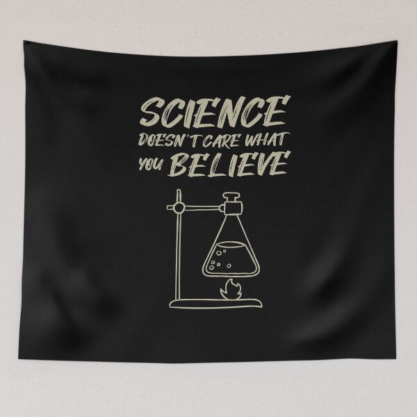 Item preview, Science Doesn't Care What You Believe, Cute Funny Gift For Science Lovers designed and sold by awesomedraw.