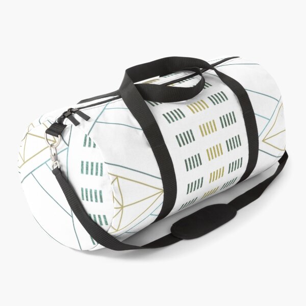 Item preview, Contemporary Geometric Design Gold Aqua 1.0 designed and sold by Old Urban Farmhouse Design Studio.