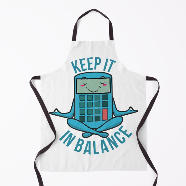 Item preview, Keep It in Balance Funny Accounting Yoga Pun Funny Occupations designed and sold by johnmgr21.