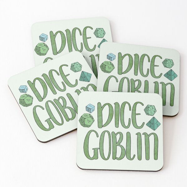 Item preview, Dice Goblin - Green designed and sold by DearThief.