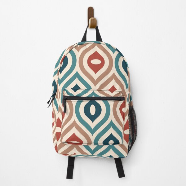 Item preview, Watchful Ogee Organic Pattern – Retro 70s designed and sold by RoguePatterns.