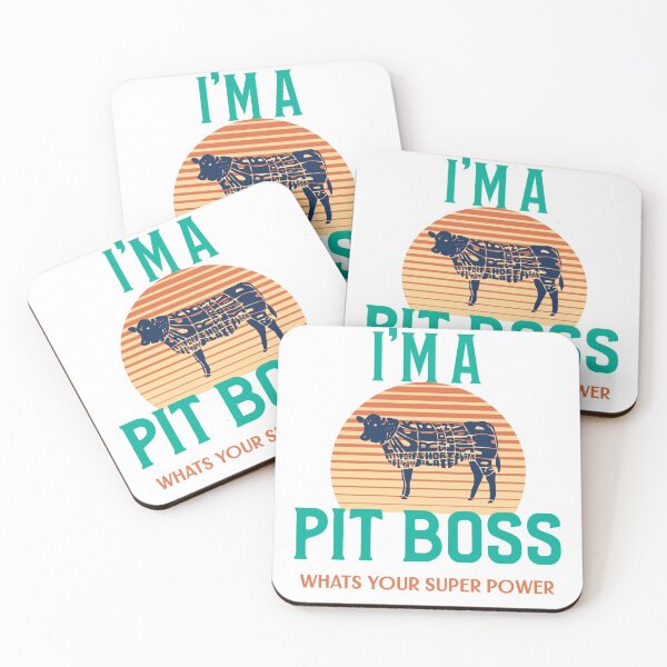 Item preview, I'm a PIT BOSS What's Your Super Power designed and sold by Shirt Slanger.