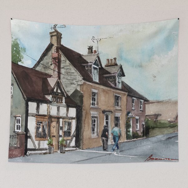 Item preview, Cromwell Cottage, Much Wenlock, Shropshire, England designed and sold by bakuma.