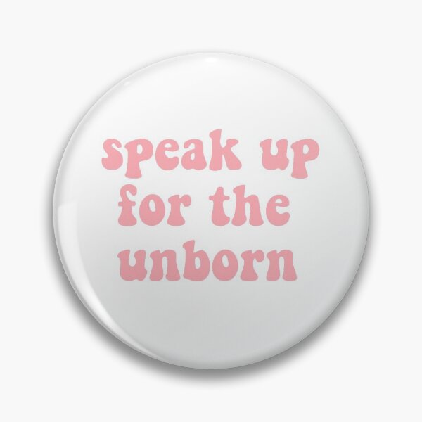 Item preview, Speak up for the unborn - ALL PROCEEDS GO TO CARENET PRO-LIFE CENTER designed and sold by Chamomile  Creations.