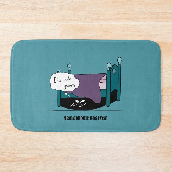 Item preview, Agoraphobic bogeycat designed and sold by BeeHappyShop.