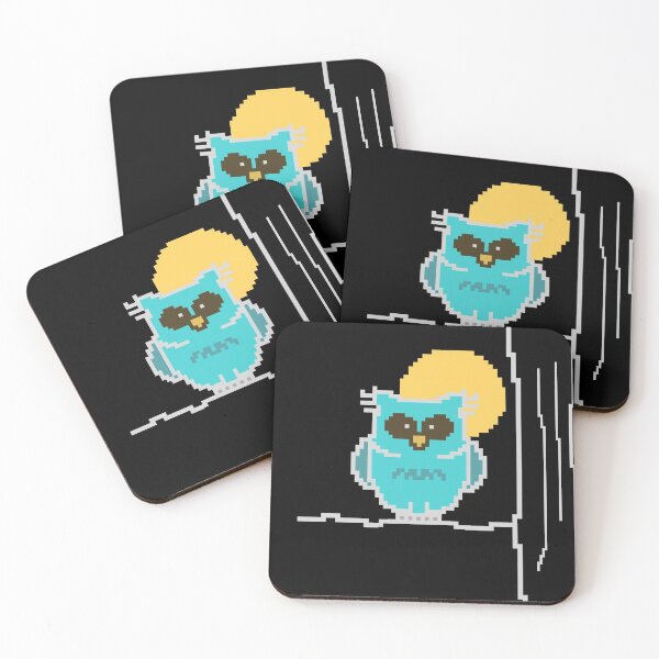 Item preview, Pixel Art Owl designed and sold by LotusCreations.