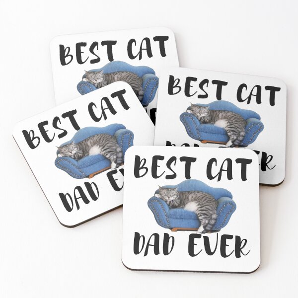 Item preview, Best Cat Dad Ever T-Shirt designed and sold by OAPod.