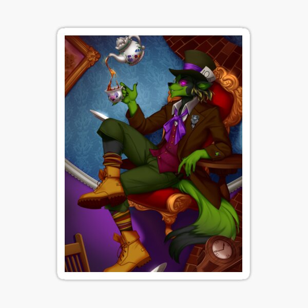 Mad Hatter Sticker