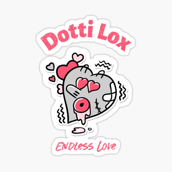Endless love' Sticker