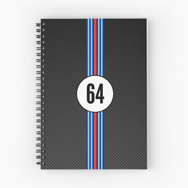 Item preview, Martini Racing Number 64 Carbon Poster – Classic Motorsport Livery Art designed and sold by Road To Track.