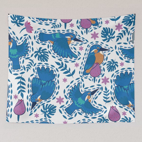 Item preview, Cute blue bird designed and sold by mischellero.
