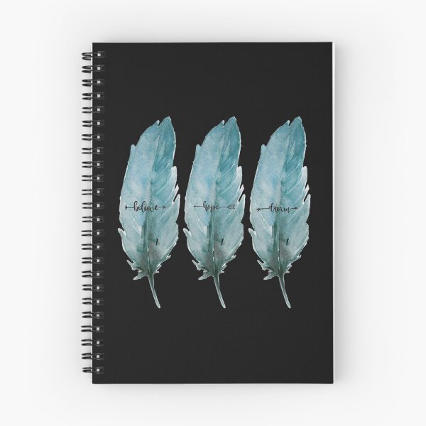Item preview, Farmhouse Blue Feathers Dream Believe Hope Fall designed and sold by Drnksuzys.
