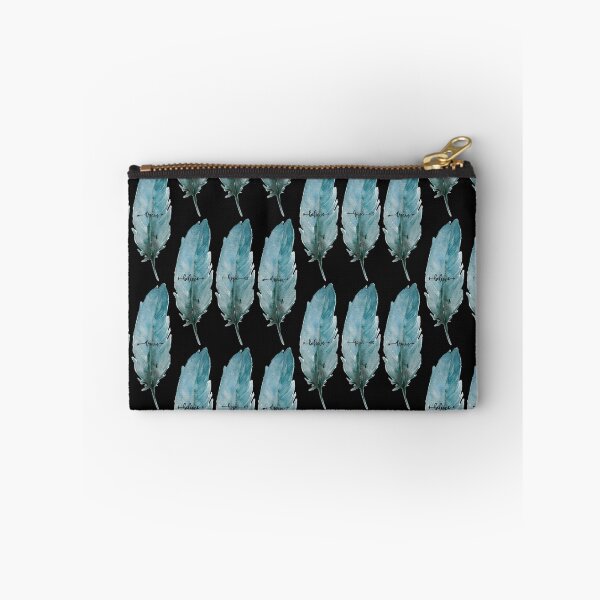Item preview, Farmhouse Blue Feathers Dream Believe Hope Fall designed and sold by Drnksuzys.
