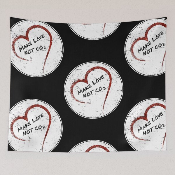 Item preview, make love not co2 designed and sold by designMarks.