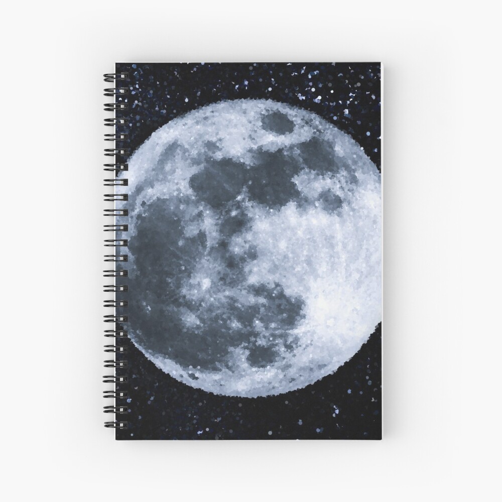 Item preview, Spiral Notebook designed and sold by MathenaArt.