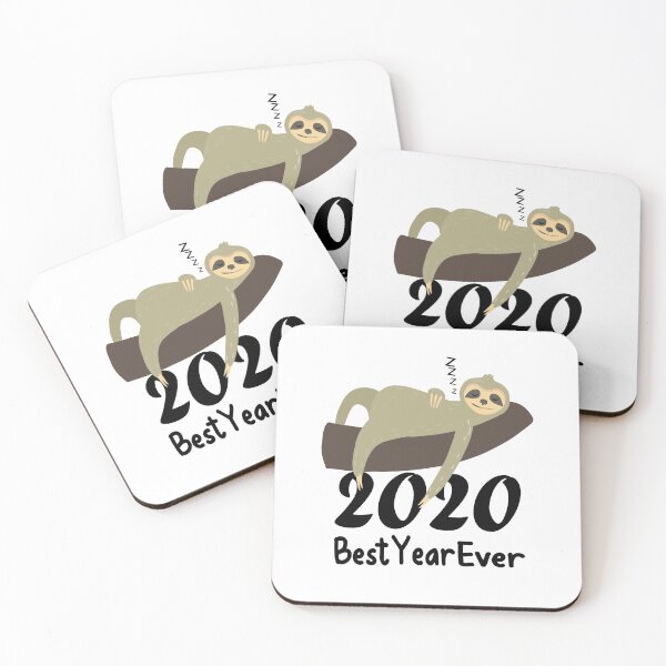 Item preview, 2020 Best Year Ever Sloth Koala Classic T-Shirt designed and sold by Cineraim Shop.