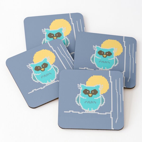 Item preview, Pixel Art Owl designed and sold by LotusCreations.