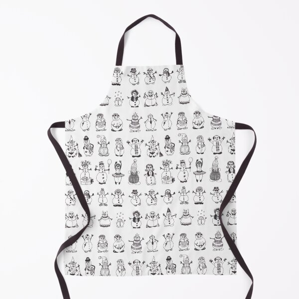 Item preview, Snowmen doodle designed and sold by RamintaArt.