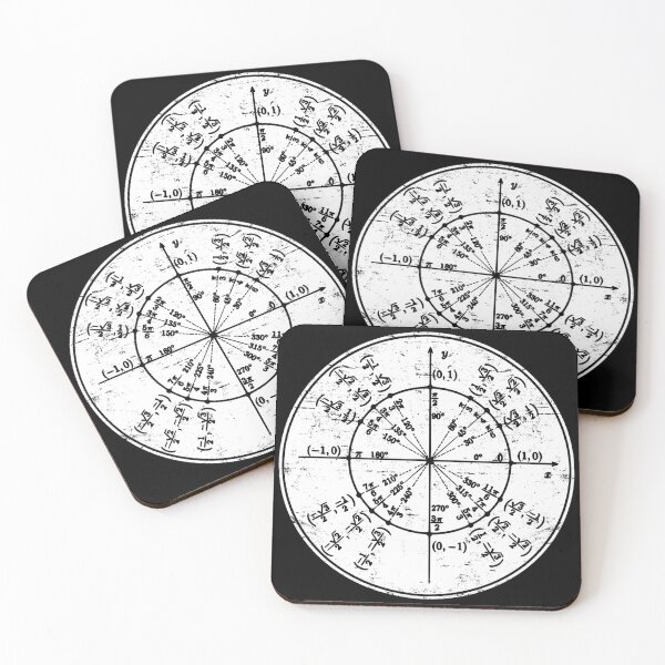 Item preview, unit circle math tshirt designed and sold by designMarks.