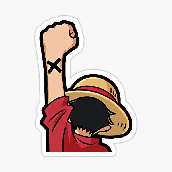 ONE PIECE Monkey D Luffy One logo Pieces Luffy | Sticker