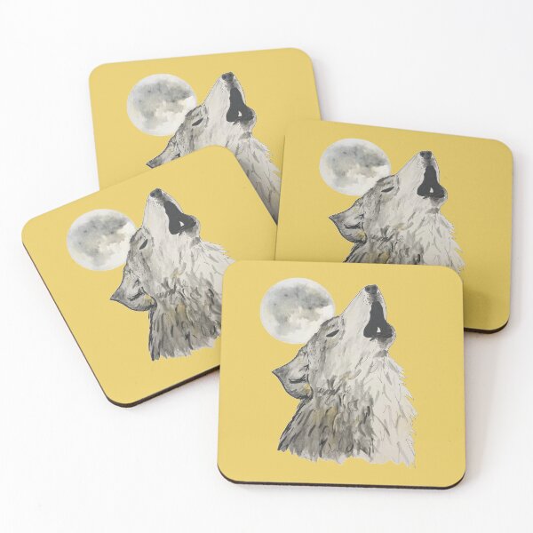 Item preview, Wolf Howl designed and sold by abirdtoldme.