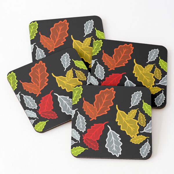 Item preview, Brightly colored fluttering autumn leaves designed and sold by BV-creas.