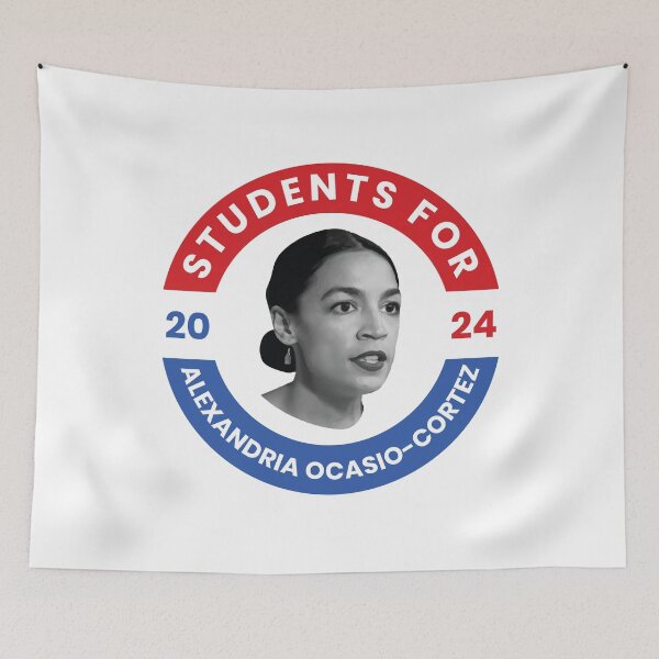 Item preview, Students for Alexandria Ocasio-Cortez AOC designed and sold by The Junto Shop.