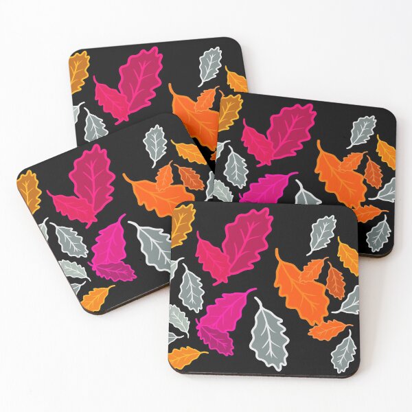 Item preview, Brightly colored fluttering autumn leaves designed and sold by BV-creas.