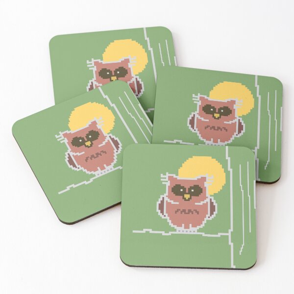 Item preview, Pixel Art Owl designed and sold by LotusCreations.