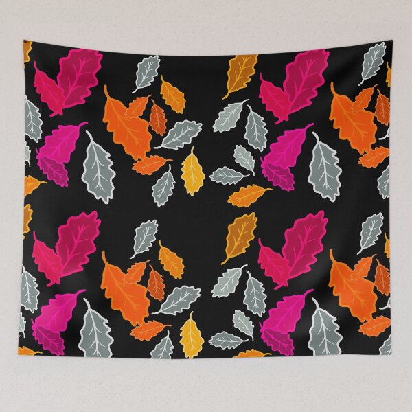 Item preview, Brightly colored fluttering autumn leaves designed and sold by BV-creas.