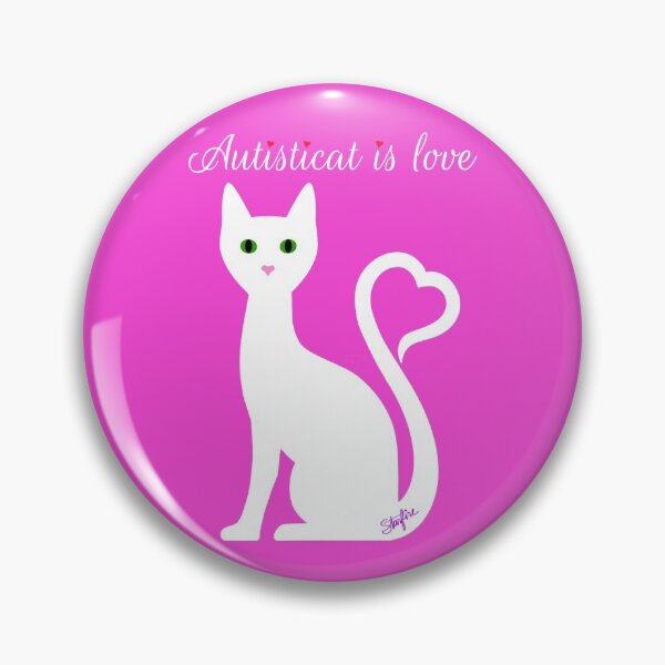 Item preview, Autisticat is Love designed and sold by Starfire Studio.