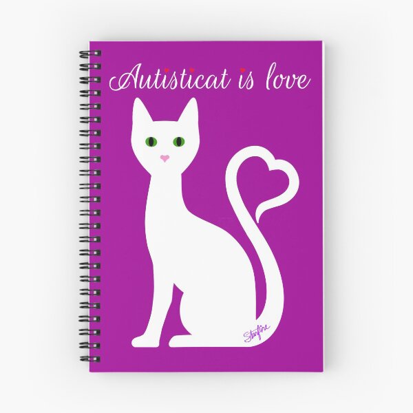 Item preview, Autisticat is Love designed and sold by Starfire Studio.