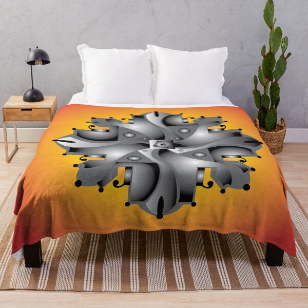 Item preview, abstract pattern on red background designed and sold by ErhanArt.