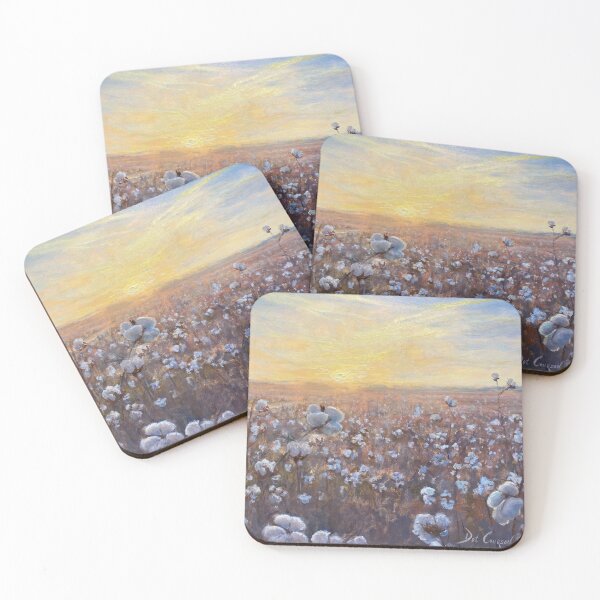 Item preview, Artist Dot Courson,  "Cotton Field" ©2020 designed and sold by Mississippiart.