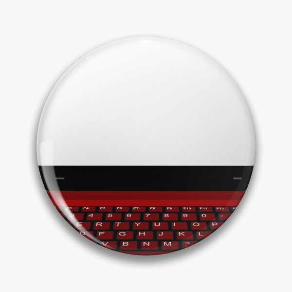 Item preview, realistic laptop vector illustration in black and red color designed and sold by asep sarifudin.