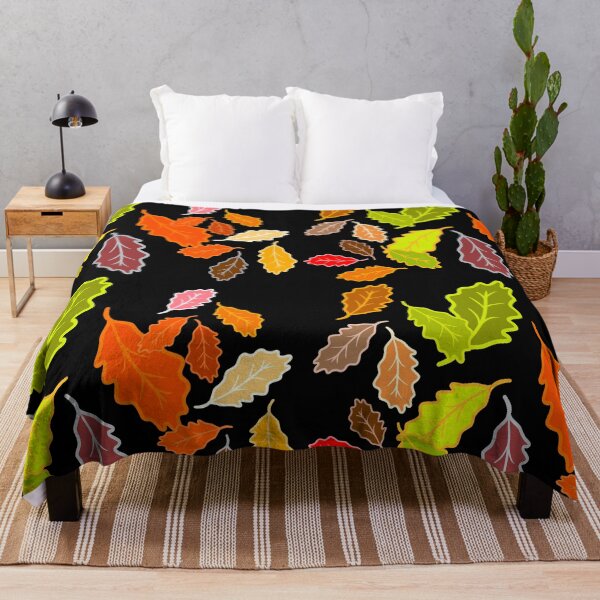 Item preview, Brightly colored fluttering autumn leaves designed and sold by BV-creas.