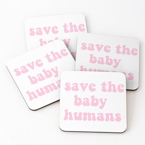 Item preview, Save the baby humans - light pink - all proceeds go to CareNet Pro-Life Center designed and sold by Chamomile  Creations.
