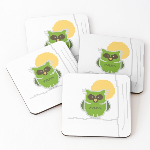 Item preview, Pixel Art Owl designed and sold by LotusCreations.