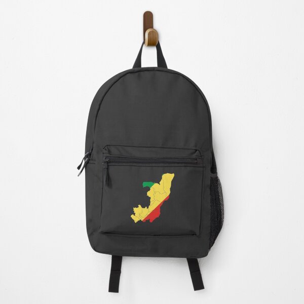 Item preview, Republic of the Congo Flag Map with regions designed and sold by Alo.