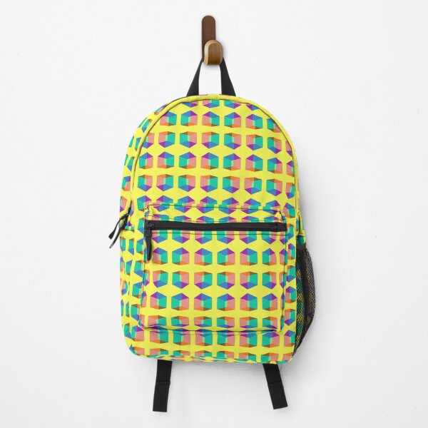 Item preview, Color Cube Pattern on Yellow designed and sold by Diego-t.
