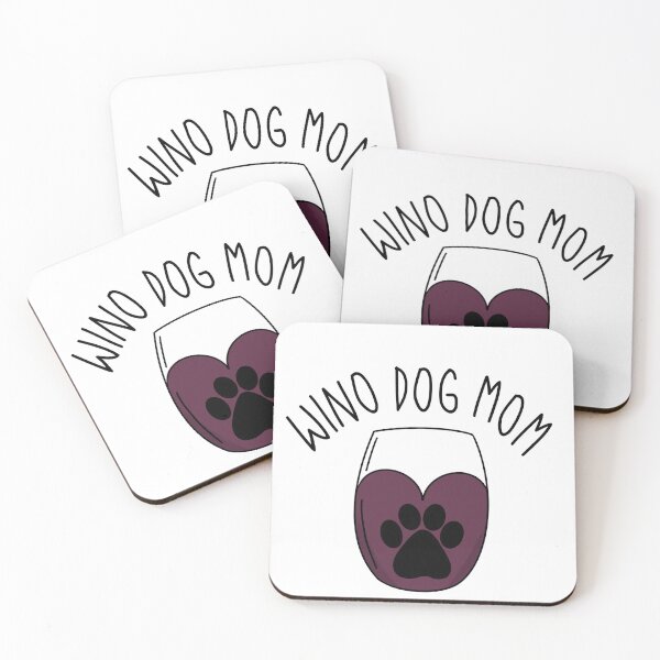 Item preview, Wino Dog Mom designed and sold by RedWindmillShop.