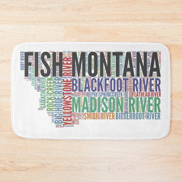Item preview, Fish Montana designed and sold by hermitenvy.